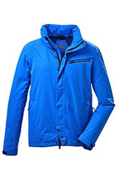 Killtec Men's Chaqueta funcional con capucha enrollable, plegable