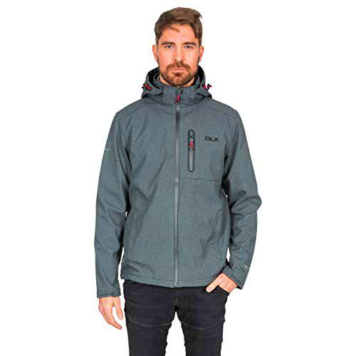 DLX Chaqueta impermeable Ferguson Ii para hombre con capucha extraíble