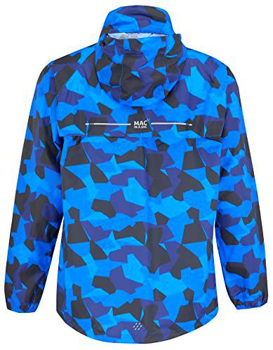 Mac in a Sac Edition2 Jacket Blue Camo T.L (10,000 mm)