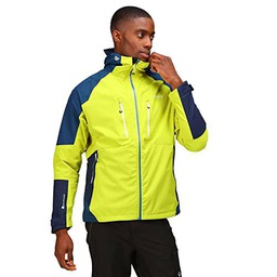 Regatta Chaqueta Sacramento VII impermeable con capucha con linterna Brite Light para hombre