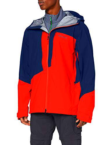 Marmot Huntley Jacket Chaqueta, Arctic Navy/Victory Red