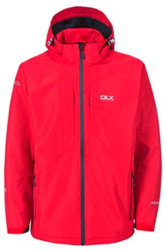 Trespass Kumar DLX Chaqueta, Hombre, Rojo (Red), S