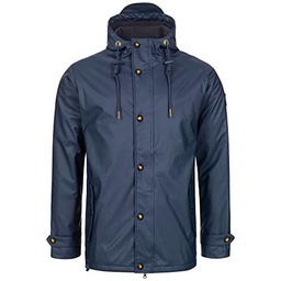 Deproc Active Ankerglut-Chubasquero, Azul Marino, 4XL Grandes para Hombre