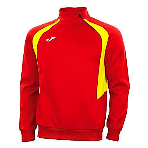 Joma Champion III Sudadera, Hombres, Rojo-Amarillo-609, 6XS