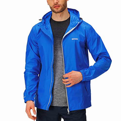 Regatta Chubasquero impermeable con capucha ligera y transpirable Jackets Waterproof Shell