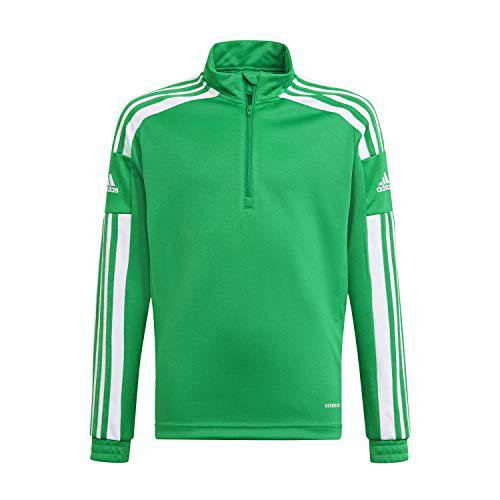 adidas GP6471 SQ21 TR Top Y Sweatshirt Unisex Kids Team Green/White 1516