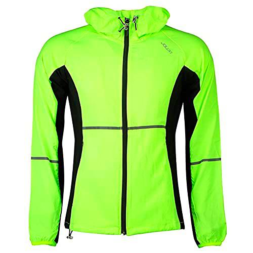 Joluvi 235493062013XL Chaqueta, Amarillo Neón/Azul Marino, XL Men's