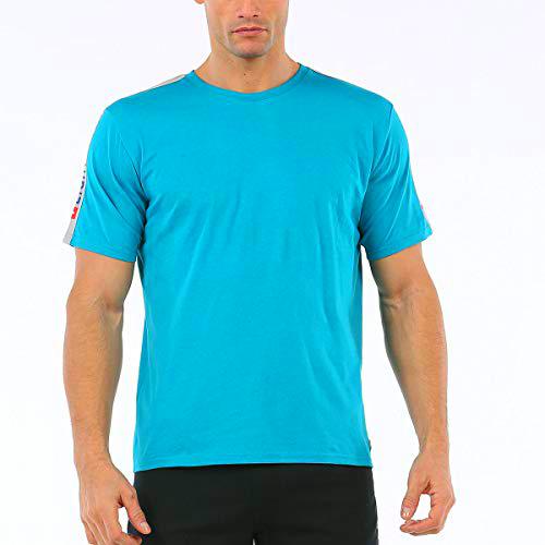 +8000 Camiseta Diem, Hombre, Verde Azulado, 3XL