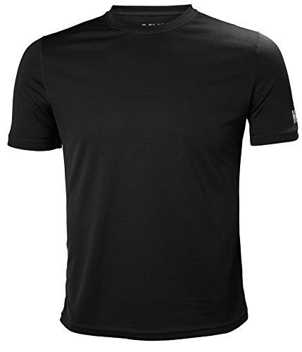 Helly Hansen Tech T-Shirt, Hombre, Gris Oscuro, 4XL