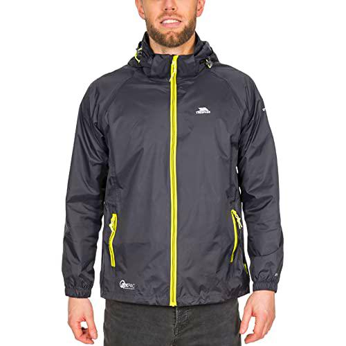 Trespass Qikpac X-Unisex Pa Jacket, Negro, M Mens