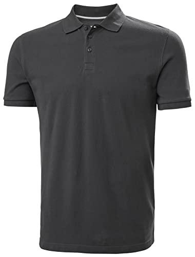 Helly Hansen Crew Polo, Camisa Hombre, Negro (Black), XXL