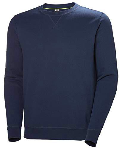 Helly Hansen Crew Sweatshirt Camisa, Hombre, Azul, XL