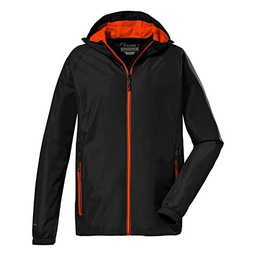 Killtec Men's Chaqueta funcional con capucha, plegable