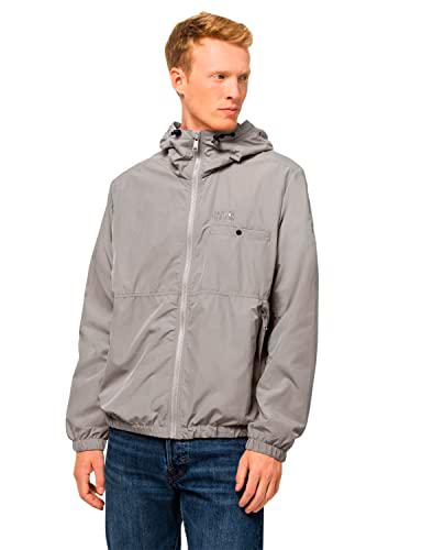 Jack Wolfskin Lightsome Jacket M Abrigo de Vestir, Gris