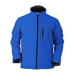 Izas Mogen Chaqueta Softshell, Hombre, Azul Royal/Negro, XL