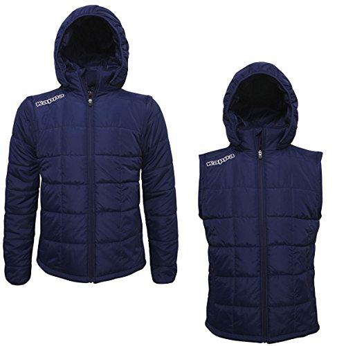 Kappa WAPLES, Chaqueta, Unisex adulto, Azul marino, L