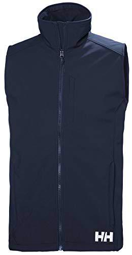 Helly Hansen Pantramount Softshell Vest Chaleco, Hombre, Azul, M