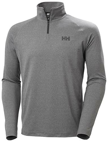 Helly Hansen Verglas 1/2 Zip Pullover Sweater, Hombre, Negro, L