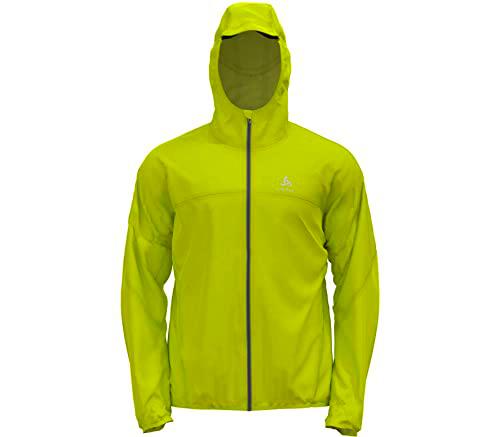 Odlo Zeroweight - Chaqueta impermeable para hombre, talla L