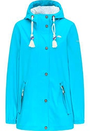 SCHMUDDELWEDDA 34312311 Chaqueta de Lluvia, Turquesa