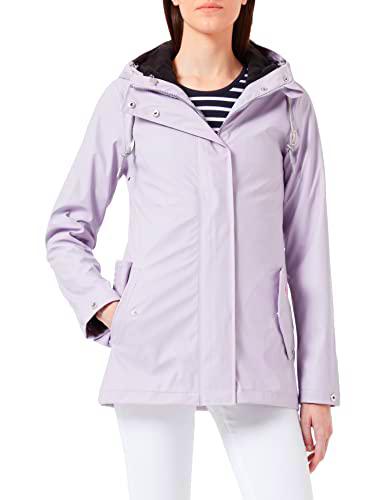 myMo 12314507 Chaqueta de Lluvia, Morado Claro, S para Mujer