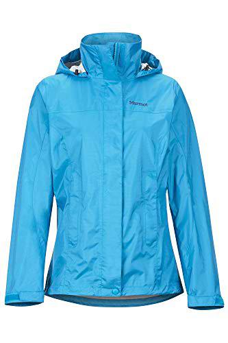 Marmot Wm's Precip Eco Jacket Chubasquero rígido, Chaqueta impermeable