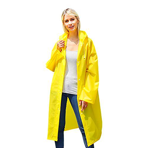 Cozlly 501-03460 Chubasquero para hombre y mujer, amarillo