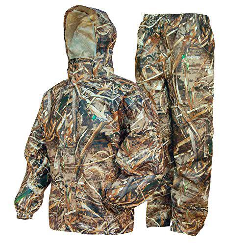 FROGG TOGGS Chubasquero deportivo para hombre, Realtree Max-5, talla S