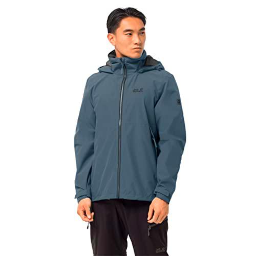 Jack Wolfskin Chaqueta Evandale M, Tormenta Gris, S para Hombre