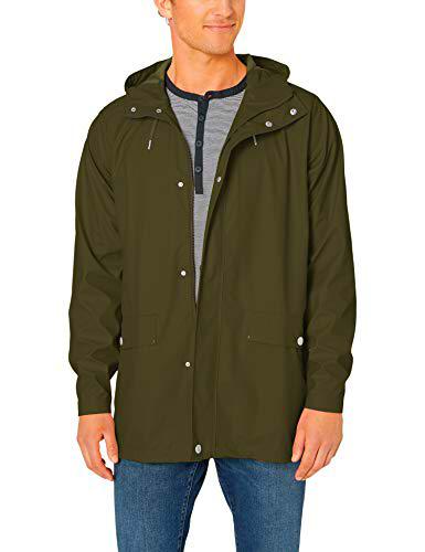 Helly Hansen Moss Waterproof Abrigo, Hombre, Forest Night, L