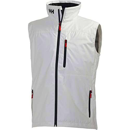 Helly Hansen Crew Vest Chaleco, Hombre, Blanco, 3XL