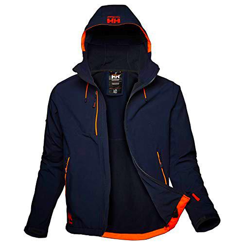 Helly Hansen Chaleco, Hombre, Navy, L-Chest 42.5&quot; (108Centimeters)