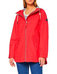 Joules Shoreside Chaqueta Impermeable, Rosso, 40 para Mujer