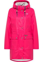 SCHMUDDELWEDDA 34318546 Impermeable, Rosa Oscuro, S para Mujer