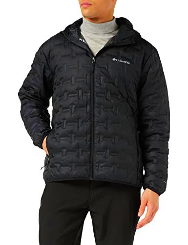 Columbia Delta Ridge Down Hooded Jacket Chaqueta De Plumas Acolchada Con Capucha para Hombres