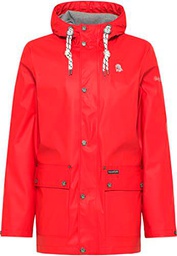 SCHMUDDELWEDDA Chubasquero Bridgeport, W22_Rojo, M para Hombre