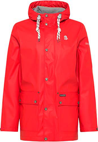 SCHMUDDELWEDDA Chubasquero Bridgeport, W22_Rojo, M para Hombre