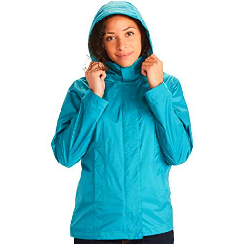 Marmot Wm's Precip Eco Jacket Chubasquero rígido, Chaqueta impermeable