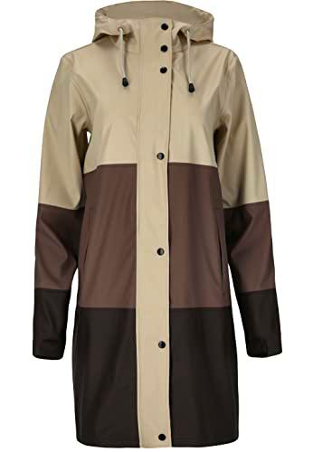 Weather Report Agneta Impermeable, 1098 Shale Mud, 42 para Mujer