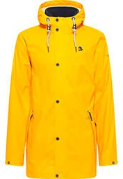 SCHMUDDELWEDDA Chubasquero 3 en 1, Amarillo Solar, L para Hombre