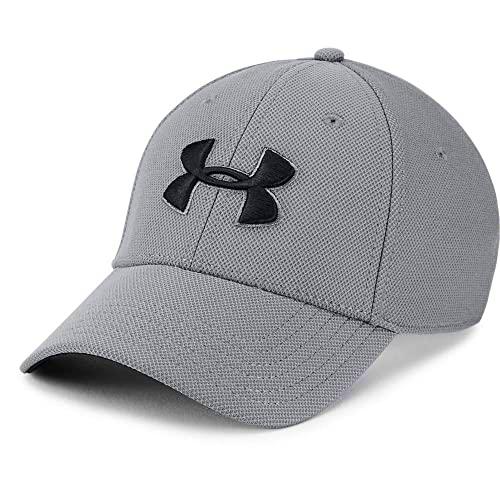 Under Armour Men's Blitzing 3.0 Cap Gorra, Hombre M/L Gris (Graphite / Black / Black)