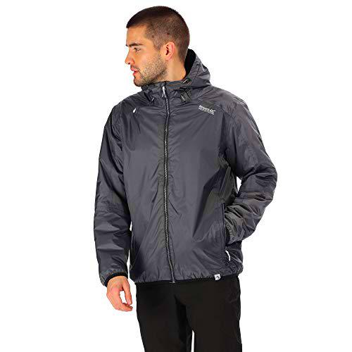 Regatta Tarren - Chaqueta Impermeable y Transpirable con Forro Polar y Capucha para Hombre