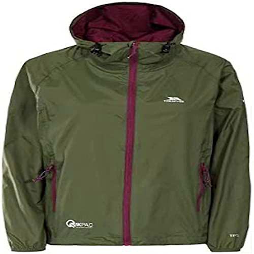 Trespass Qikpac Compact Pack Away - Chaqueta impermeable para mujer