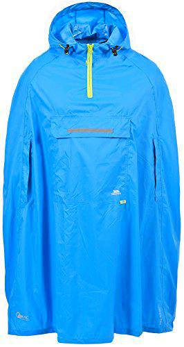 Trespass Qikpac Packaway Poncho, Hombre, Azul (COB), Each