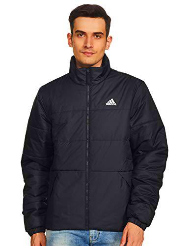 adidas BSC 3S INS JKT Jacket, Mens, Black/Black, L