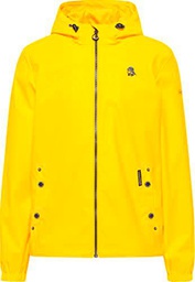 SCHMUDDELWEDDA Chubasquero Chaqueta para Lluvia, Amarillo