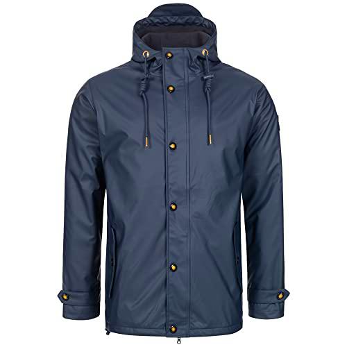 Deproc Active Ankerglut-Chubasquero, Azul Marino, 5XL Grandes para Hombre