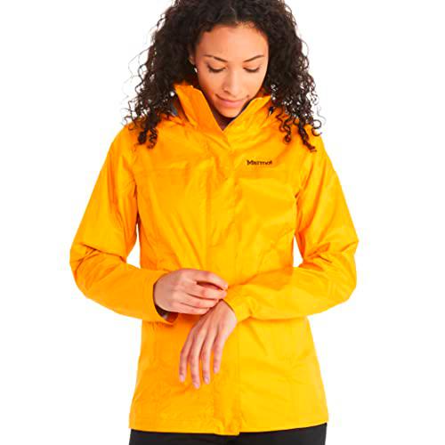 Marmot Wm's Precip Eco Jacket Chubasquero rígido, Chaqueta impermeable