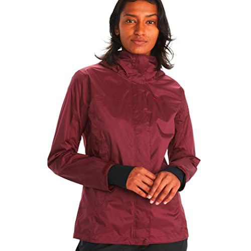 Marmot Mujer Wm's PreCip Eco Jacket, Chaqueta impermeable para lluvia