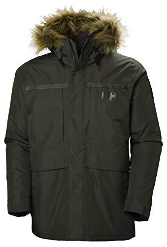 Helly Hansen Coastal 2 Parka Chaqueta Impermeable, Hombre, Verde, XL